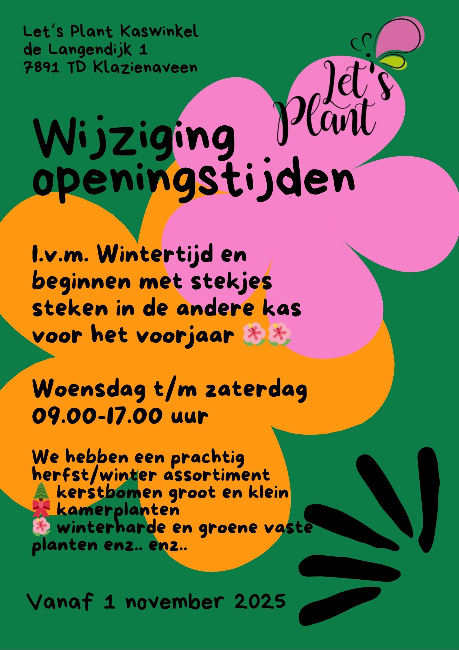 openings tijden